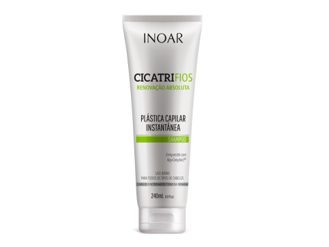 Inoar Cicatrifios Shampoo Plaukų struktūrą atkuriantis šampūnas 240ml